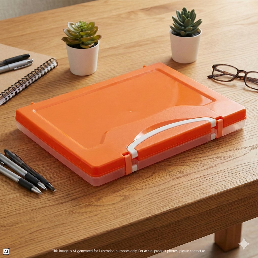 Felton A3 Handy Doc Case on a desk