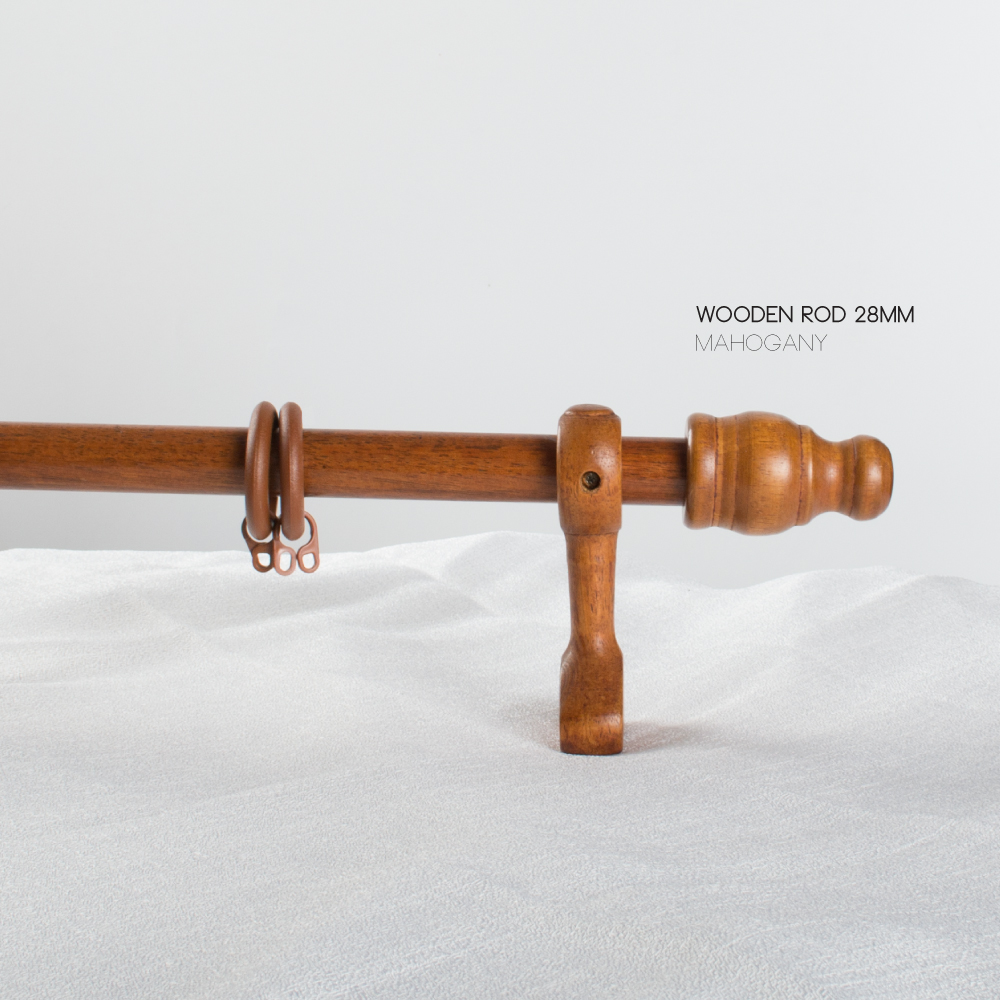 Wooden Rod 28mm - Mahogany https://felton.com.my/product/wooden-rod-28mm-4-ft/ Felton Malaysia