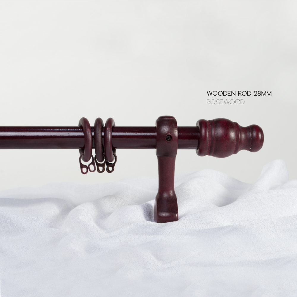 Wooden Rod 28mm - Rosewood https://felton.com.my/product/wooden-rod-28mm-8-ft/ Felton Malaysia