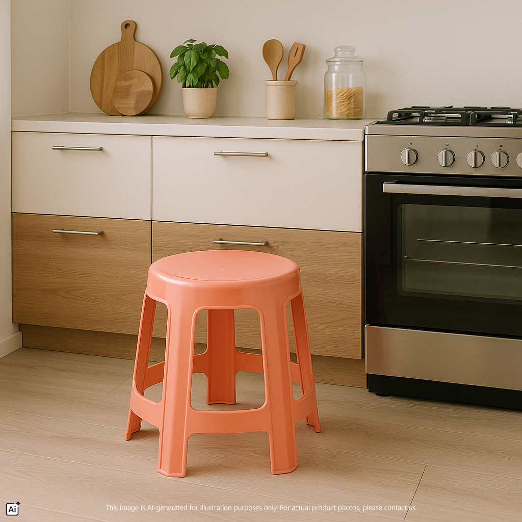 Plastic Stool 8422 (5 legs) https://felton.com.my/product/plastic-stool-8423-5-legs/ Felton Malaysia