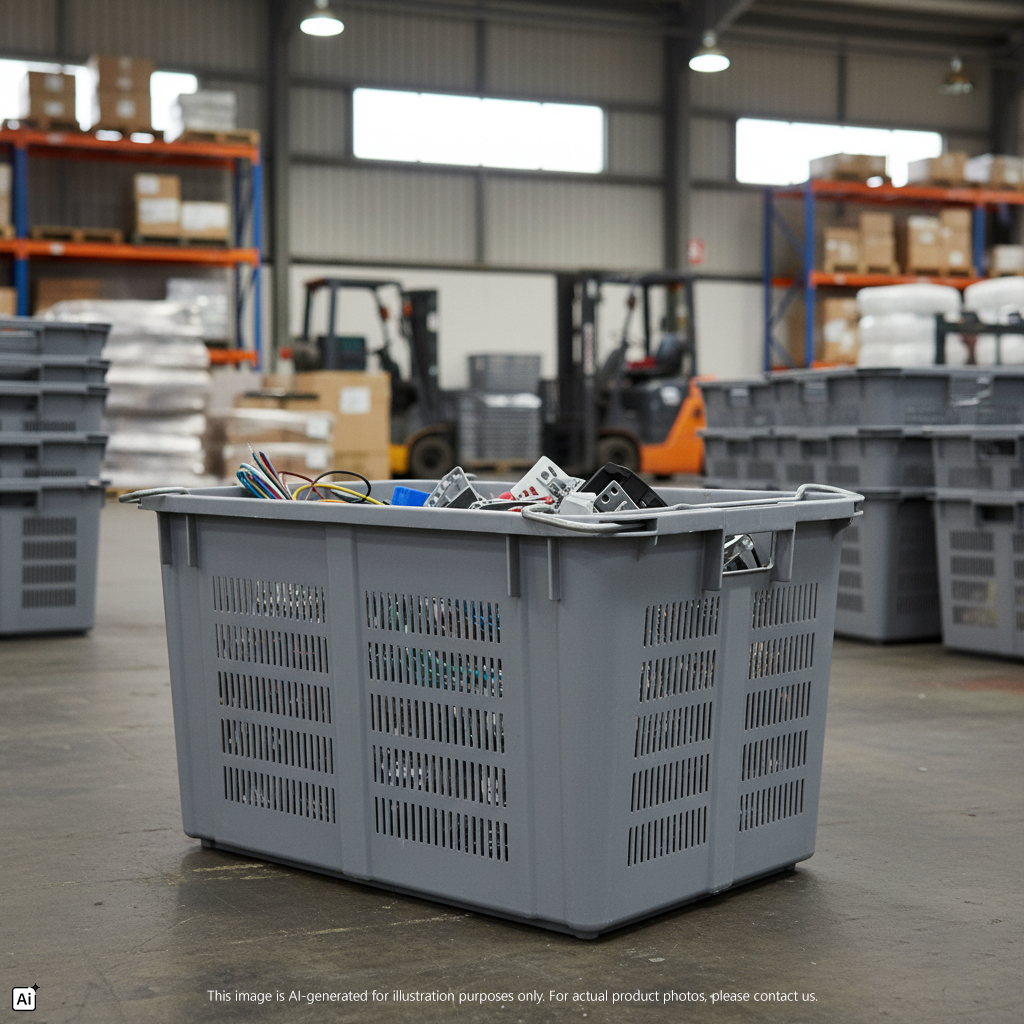 Industrial Stackable Basket 934 https://felton.com.my/product/industrial-stackable-basket-934/ Felton Malaysia