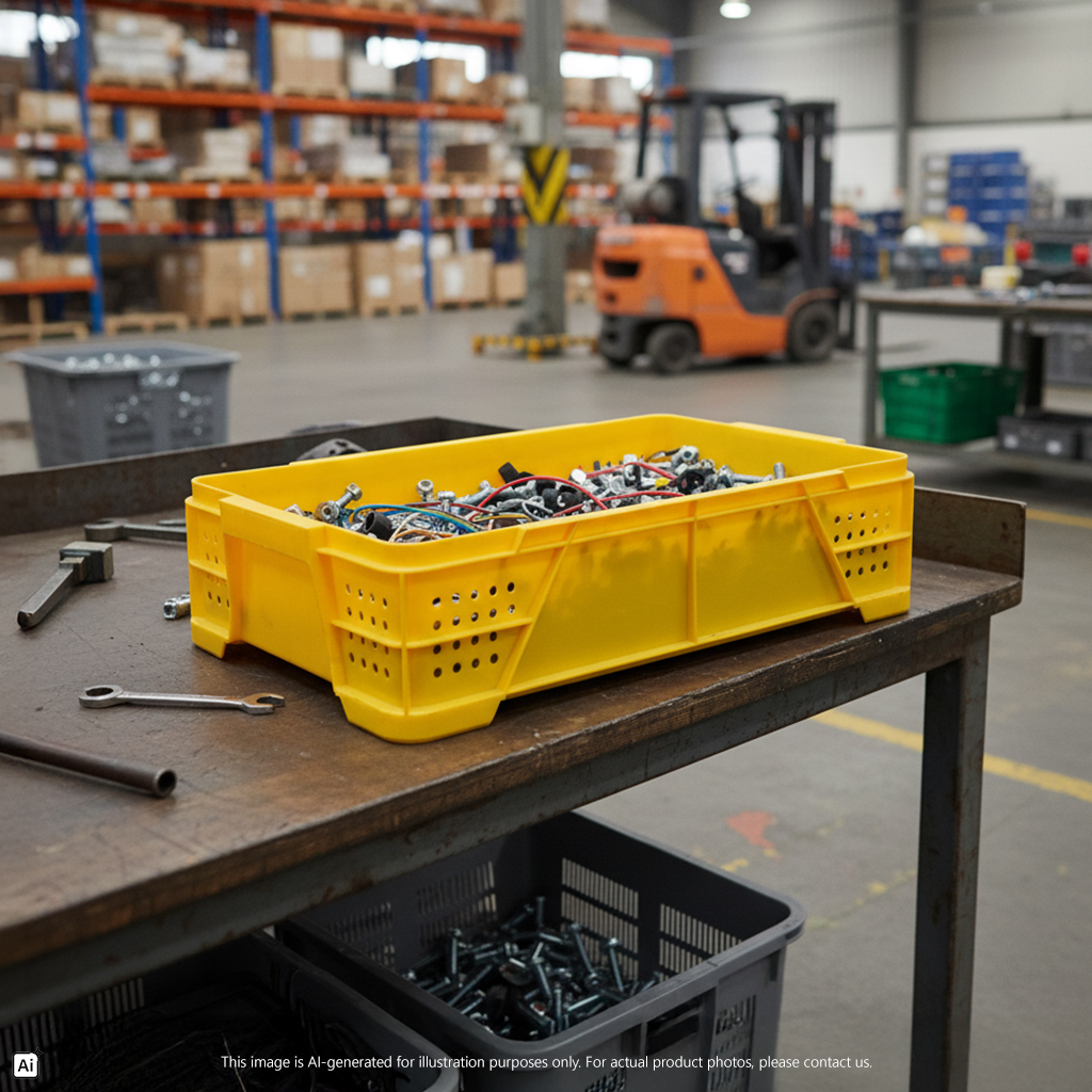 Industrial Stackable Tray 2084C https://felton.com.my/product/industrial-stackable-tray-2084c/ Felton Malaysia