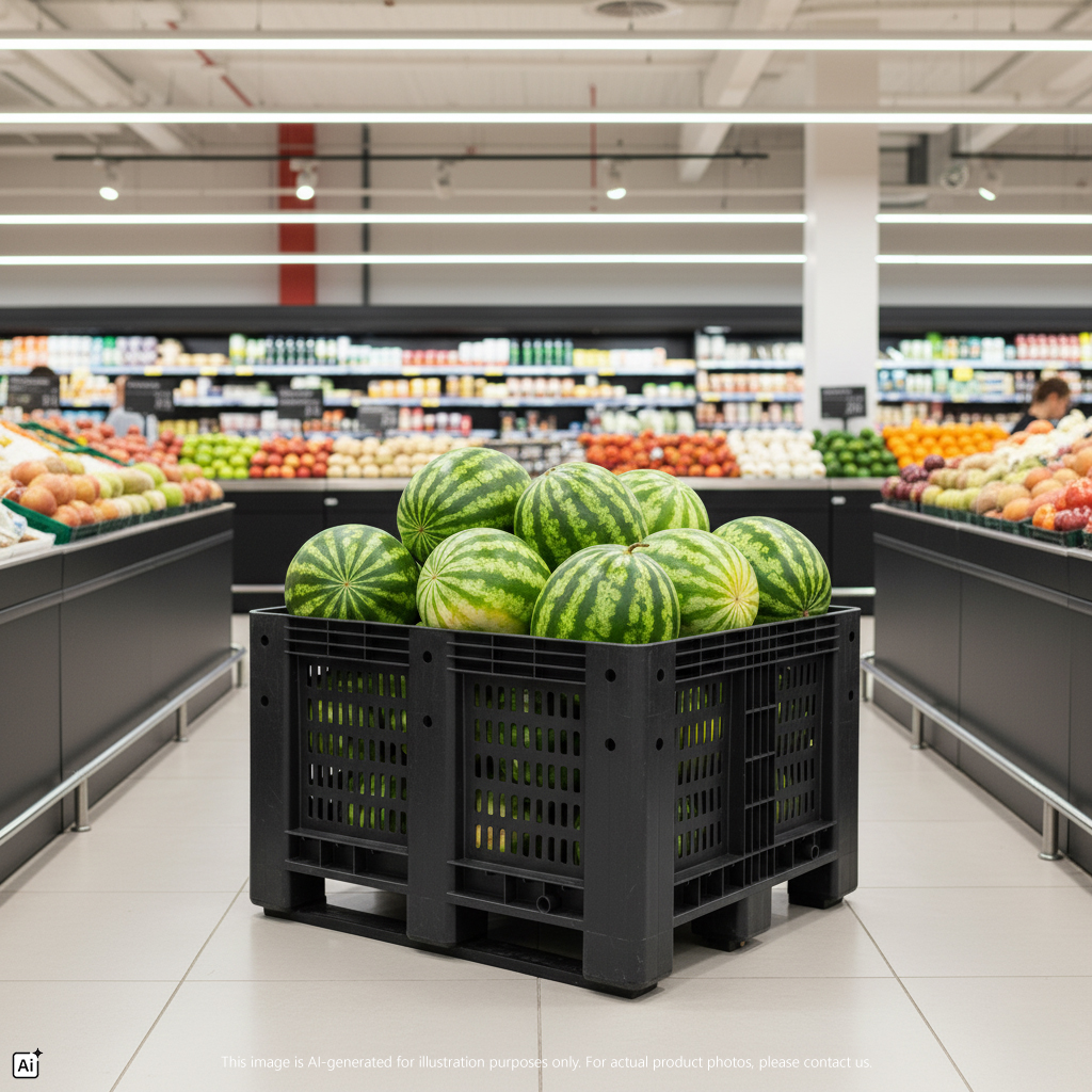 Stackable Heavy Duty Pallet Basket 3067 https://felton.com.my/product/stackable-heavy-duty-pallet-basket-3067/ Felton Malaysia