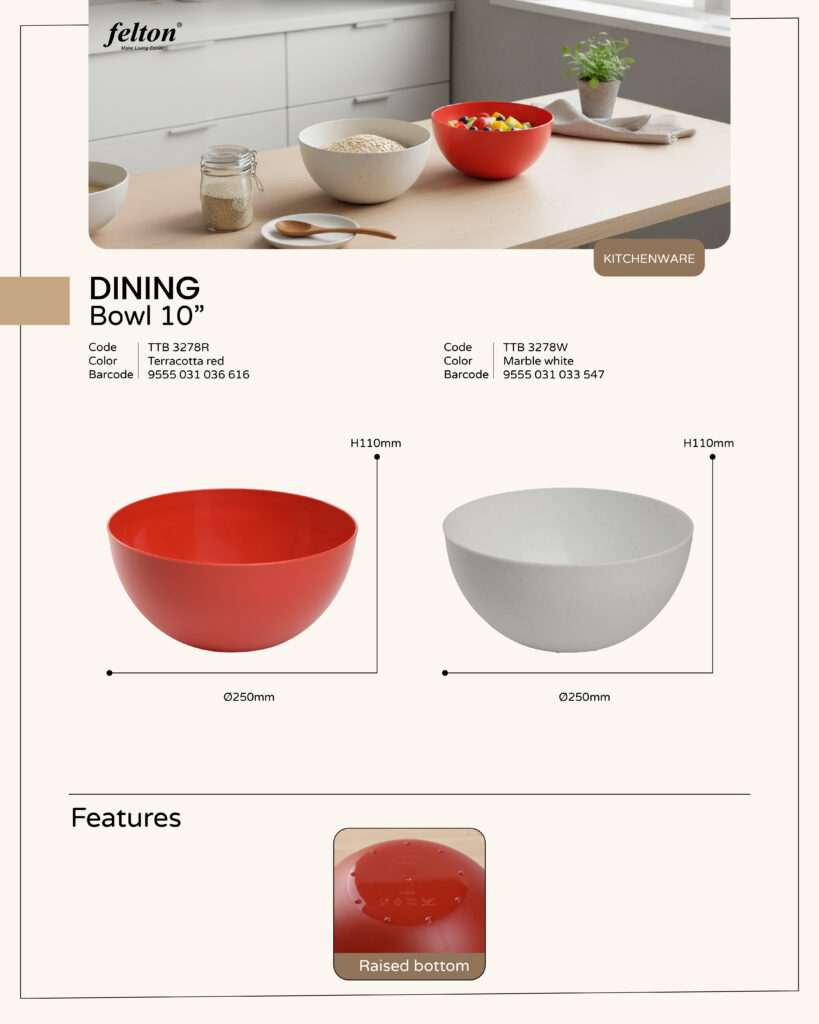 Dining Bowl Series https://felton.com.my/store/ Felton Malaysia