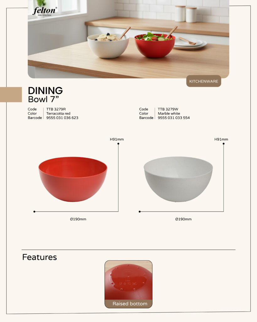 Dining Bowl Series https://felton.com.my/store/ Felton Malaysia