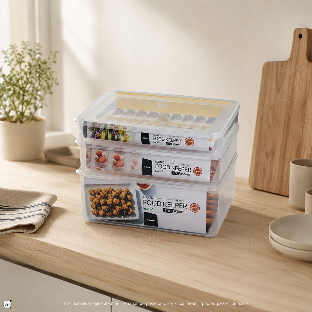 Iconic Food Keeper Small Series https://felton.com.my/product/iconic-food-keeper-series/ Felton Malaysia